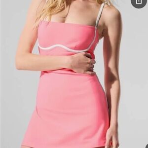 Pink ALO dress NWT size xxs